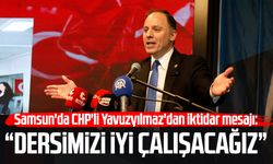 Samsun'da CHP'li Deniz Yavuzyılmaz'dan iktidar mesajı