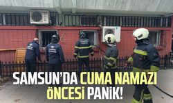 Samsun Site Camisi'nde cuma namazı öncesi panik!