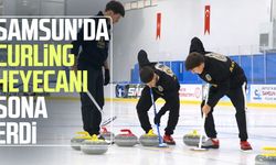 Samsun'da curling heyecanı sona erdi