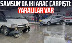 Samsun'da iki araç çarpıştı: Yaralılar var