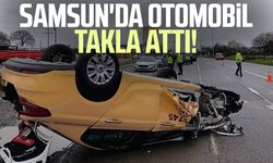 Samsun'da kaza: Sürücü yaralandı