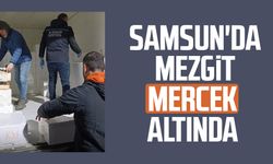 Samsun'da mezgit mercek altında