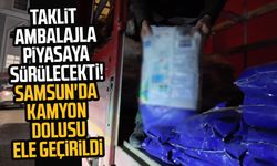 Samsun'da sahte deterjan operasyonu! Piyasaya süreceklerdi