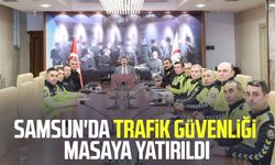 Samsun'da trafik güvenliği masaya yatırıldı