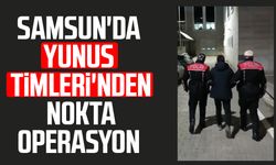 Samsun'da Yunus Timleri'nden nokta operasyon