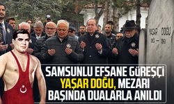 Samsunlu efsane güreşçi Yaşar Doğu, dualarla anıldı