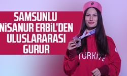Samsunlu Nisanur Erbil’den uluslararası gurur