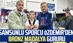 Samsunlu sporcu Yusuf Özdemir'den bronz madalya gururu