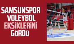 Samsunspor voleybol eksiklerini gördü