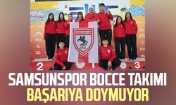 Samsunspor Bocce takımı başarıya doymuyor