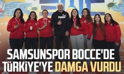 Samsunspor Bocce'de Türkiye'ye damga vurdu