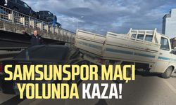 Samsunspor maçı yolunda kaza!