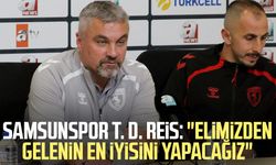 Samsunspor T. D. Thomas Reis: "Elimizden gelenin en iyisini yapacağız"