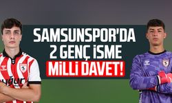 Samsunspor'da 2 genç isme milli davet!