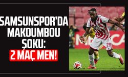 Samsunspor’da Makoumbou şoku: 2 maç men!