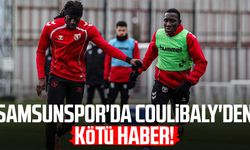 Samsunspor'da Tanguy Coulibaly'den kötü haber geldi!