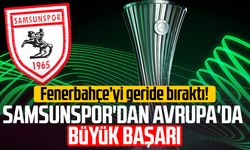 Samsunspor'dan Avrupa'da büyük başarı: Fenerbahçe'yi geride bıraktı!