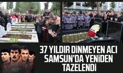 Samsunspor'un futbol şehitleri dualarla anıldı