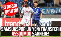Samsunspor'un yeni transferi Jaurès Assoumou sahnede!