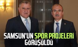 Samsun’un spor projeleri görüşüldü