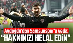 Soner Aydoğdu'dan Samsunspor'a veda: "Yanlışımız olduysa affola"