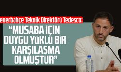 Fenerbahçe Teknik Direktörü Tedesco: "Musaba için duygu yüklü bir karşılaşma olmuştur"