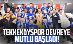Tekkeköyspor devreye mutlu başladı!