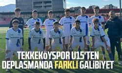 Tekkeköyspor U15'ten deplasmanda farklı galibiyet
