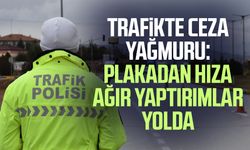 Trafikte ceza yağmuru: Plakadan hıza ağır yaptırımlar yolda