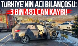 Türkiye’nin acı bilançosu: 3 bin 481 can kaybı
