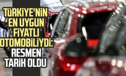 Türkiye'nin en uygun fiyatlı otomobiliydi: Resmen tarih oldu