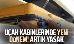 Uçak kabinlerinde yeni dönem! Artık yasak