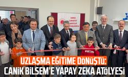 Uzlaşma eğitime dönüştü: Canik BİLSEM’e yapay zeka atölyesi