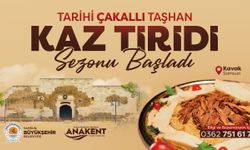 Tarihi Tarihi Taşhan Kaz Tiridi sezonu başladı