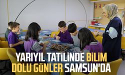 Yarıyıl tatilinde bilim dolu günler Samsun'da