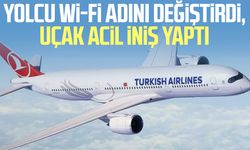 Yolcu Wi-Fi adını değiştirdi, uçak acil iniş yaptı