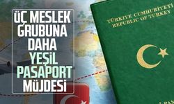 Üç meslek grubuna daha yeşil pasaport müjdesi