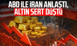 ABD ile İran anlaştı, altın sert düştü