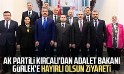 AK Partili Orhan Kırcalı’dan Adalet Bakanı Akın Gürlek’e hayırlı olsun ziyareti