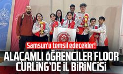 Alaçamlı öğrenciler Floor Curling’de il birincisi