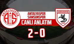 Antalyaspor - Samsunspor maçı canlı anlatım 2-0