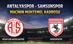 Antalyaspor - Samsunspor maçının muhtemel kadrosu
