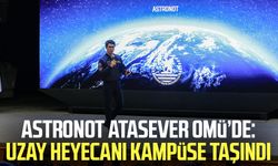 Astronot Tuva Cihangir Atasever OMÜ’de: Uzay heyecanı kampüse taşındı