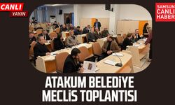 Atakum Belediye Meclisi 2 Şubat Pazartesi