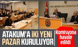 Atakum'a iki yeni pazar kurulacak: Komisyona havale edildi