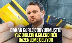 Bakan Gürlek duyurmuştu! Yüz binleri ilgilendiren düzenleme geliyor
