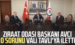Başkan Erdal Avcı o sorunu Vali Orhan Tavlı'ya iletti