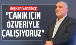 Başkan İbrahim Sandıkçı: "Canik için özveriyle çalışıyoruz"