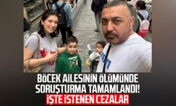 Böcek ailesinin ölümünde soruşturma tamamlandı!