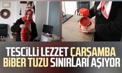 Tescilli lezzet Çarşamba biber tuzu sınırları aşıyor